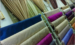 fabrics in stock at Gene Sanes