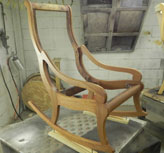Frame of rocking chair
